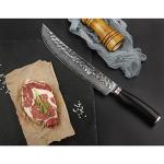 Moritaka 10" Butcher's Scimitar Knife with Handle
