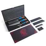 Miyamoto 3-Piece Damascus Chef Knife Set