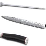 YOUSUNLONG 12-Inch Japanese Damascus Carving Knife