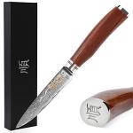 Moritaka 5-Inch Utility Knife with Rosewood Handle