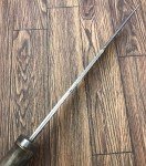 Damascus Steel Bowie Knife with Marindi Handle