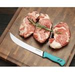 YOUSUNLONG 10" Curved Butcher Knife with Ergonomic Handle