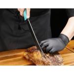 YOUSUNLONG 10" Curved Butcher Knife with Ergonomic Handle