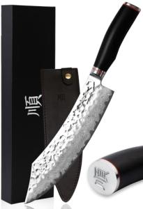 Moritaka 10" Butcher Knife with Natural Leadwood Handle