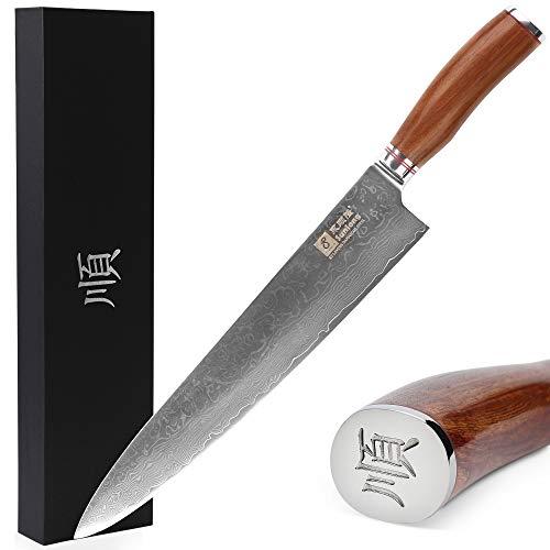 YOUSUNLONG 12-Inch Japanese Gyuto Chef Knife