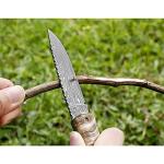 YOUSUNLONG Folding Knife - Japanese Damascus Steel Blade