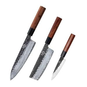 Mitsumoto Sakari Professional Hand Forged Chef Knife Set