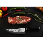 Moritaka 8-Inch Butcher Cleaver Knife with Handle