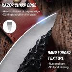 Moritaka Viking Meat Cleaver and Boning Knife