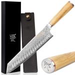 YOUSUNLONG 10" Kiritsuke Chef Knife - Damascus Steel