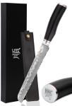 YOUSUNLONG 8'' Serrated Bread Knife - Damascus Steel