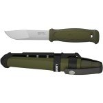 Moritaka Kansbol Stainless Steel Survival Knife, Green