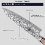 Mitsutomo Sakari 8" Gyuto Chef Knife - AUS-10 Steel