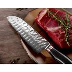 7-Inch Santoku Knife - Japanese Damascus Steel
