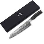 YOUSUNLONG 10 Inch Kiritsuke Chef Knife - Damascus Steel