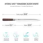 Moritaka 10.5" Yanagiba Sushi Knife with Case