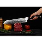 YOUSUNLONG 10 Inch Kiritsuke Chef Knife - Damascus Steel