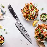 Enso Chef's Knife - 8" VG10 Hammered Damascus