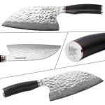 YOUSUNLONG 8-Inch Damascus Steel Meat Cleaver