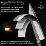 Moritaka 210mm Kiritsuke Chef Knife with Box