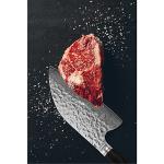 YOUSUNLONG 8-Inch Damascus Steel Meat Cleaver