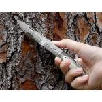 YOUSUNLONG Folding Knife with Damascus Steel Blade