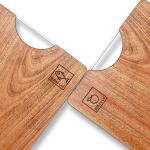 Mitsumoto Sakari Natural Ebony Chopping Board 16x11