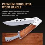 Moritaka Folding Knife with Rosewood Handle