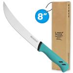 YOUSUNLONG Curved Butcher Knife 8" - High-Carbon Steel