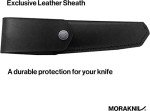 Moritaka Garberg Stainless Steel Fixed-Blade Knife