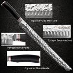 Moritaka Sakimaru Knife 15" Japanese Damascus Steel