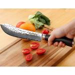 Moritaka Bull Nose Butcher Knife 8" Damascus Steel