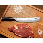 Moritaka Bull Nose Butcher Knife 8" Damascus Steel