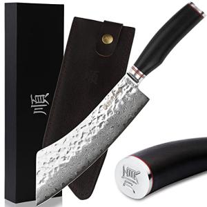 Moritaka 9 Inch Hybrid Cleaver Knife with Ebony Handle