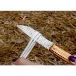 YOUSUNLONG Pocket Knife - Japanese Damascus Steel Blade