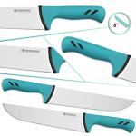 Moritaka Butcher Knife - 8" High-Carbon Steel