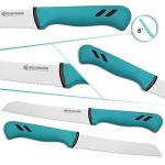 Moritaka 8" Serrated Bread Knife with Ergonomic Handle