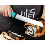 Moritaka 8" Serrated Bread Knife with Ergonomic Handle