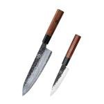 Mitsumoto Sakari Japanese Gyuto & Paring Knife