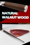 YOUSUNLONG 15-inch Sakimaru Knife with Walnut Handle