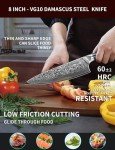 Moritaka Xuan VG10 Damascus Chef Knife - 8