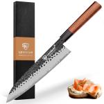 Moritaka 8-Inch Japanese Damascus Gyuto Chef Knife