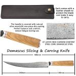 Moritaka Damascus Steel Slicing & Carving Knife 10