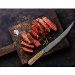 Moritaka Damascus Steel Slicing & Carving Knife 10