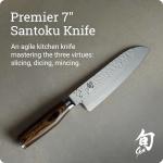 Moritaka 7" Santoku Knife - Premier Quality
