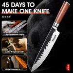 Moritaka 8-Inch Gyuto Chef Knife with Rosewood Handle