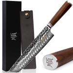 YOUSUNLONG 10-Inch Damascus Tanto Chef Knife