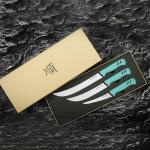 Moritaka Cimeter Butcher & Boning Knife Set