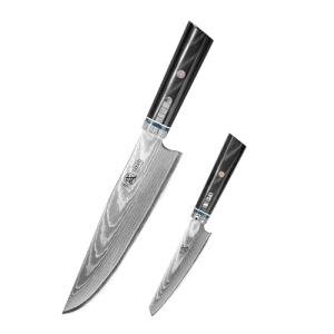 Mitsutomo Sakari HAP40 Steel Chef Knife Set