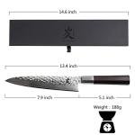 Moritaka 8-Inch Damascus Gyuto Chef Knife